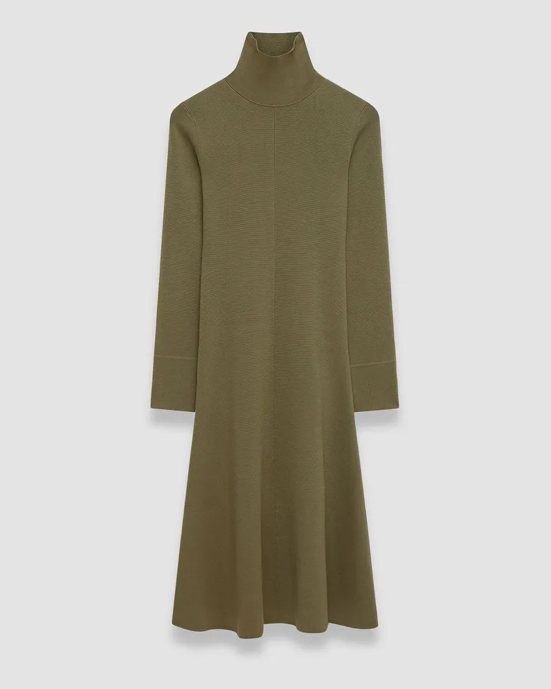 Joseph Silk Stretch Dress - Regular Green