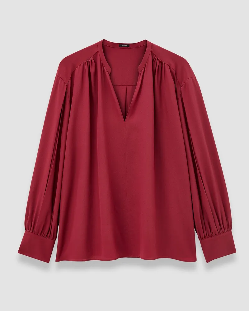 Joseph Blondel Crepe de Chine Silk Blouse - 44 