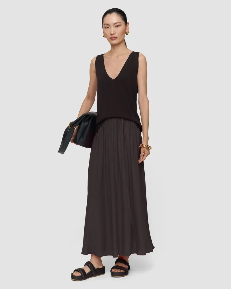 Joseph Tell Silk Knit Vest Top - XXS 