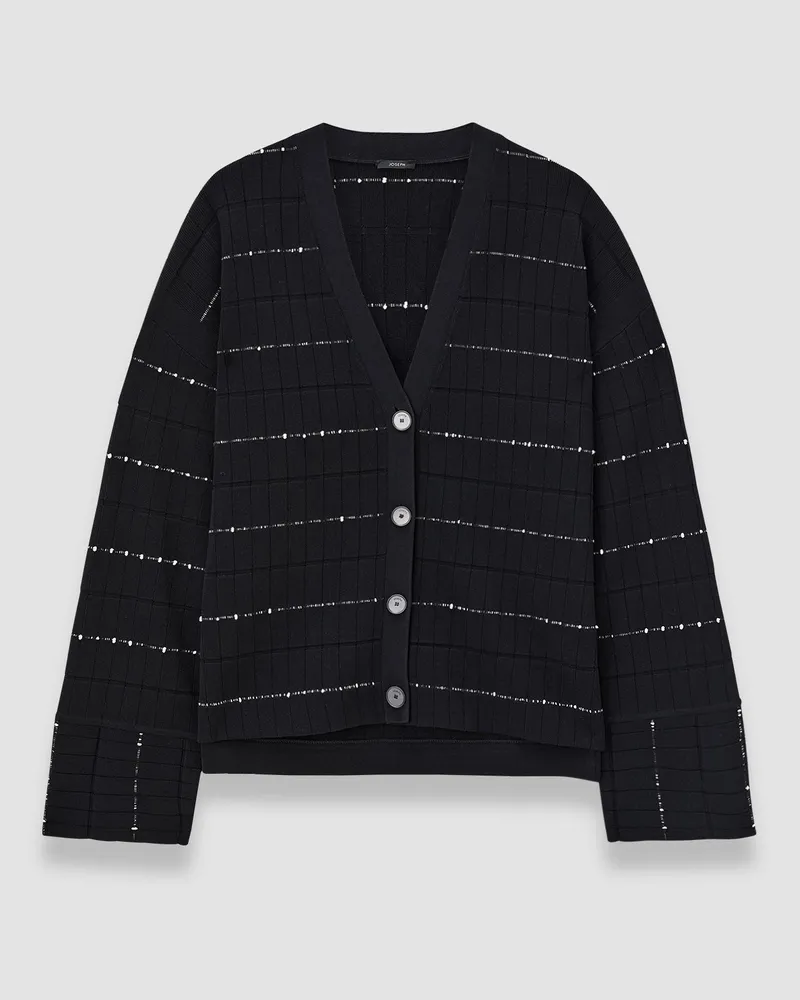 Joseph Fragmented Stripes Cardigan - XXS 