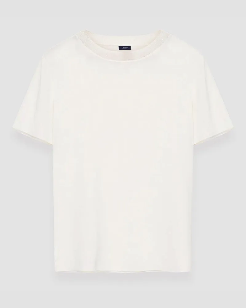 Joseph Rubin Crepe de Soie Silk Blouse - 44 