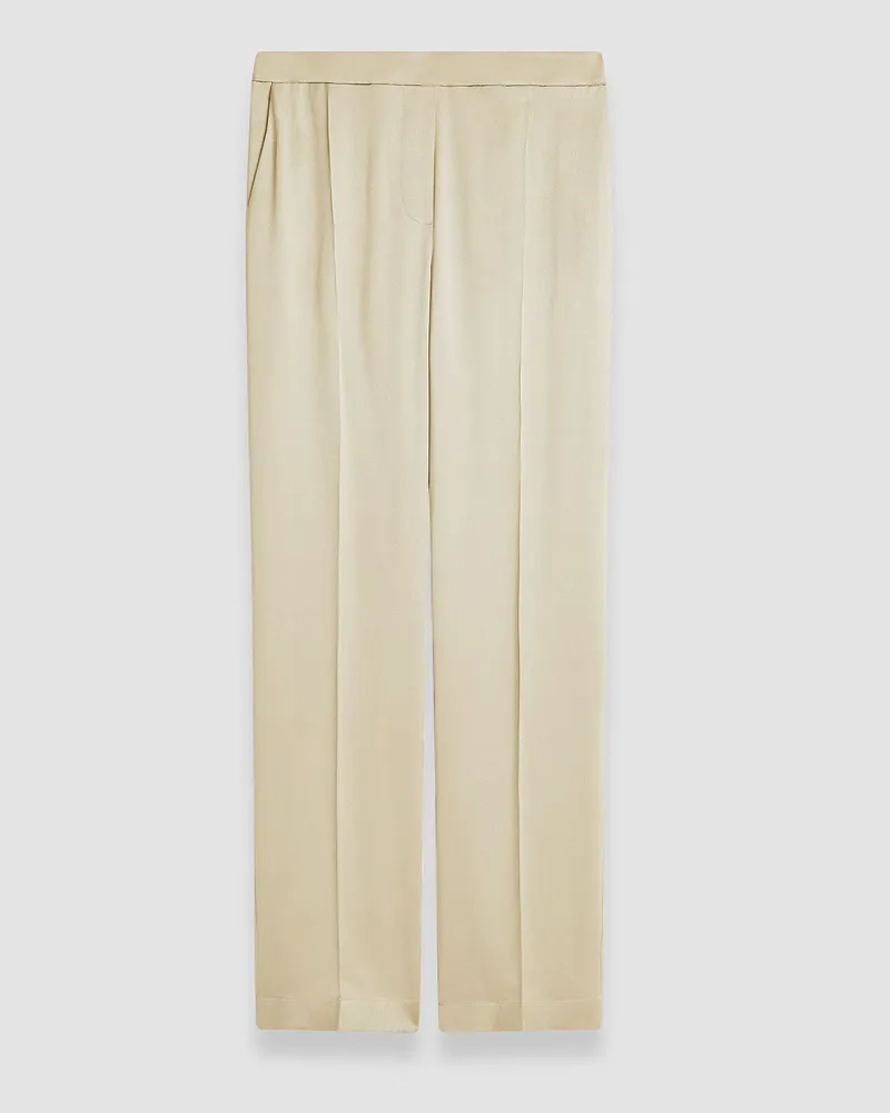 Joseph Tova Silk Satin Trousers - Regular / 38 