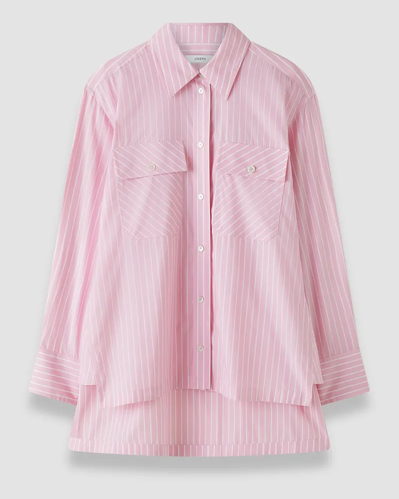 Joseph Ranya Cotton Stripe Shirt - 44 