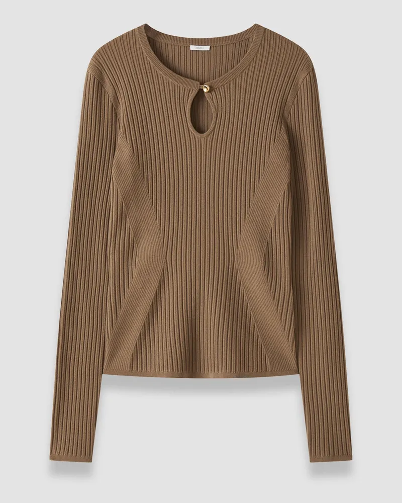 Joseph Luz Merino Wool Rib Top - XXS 