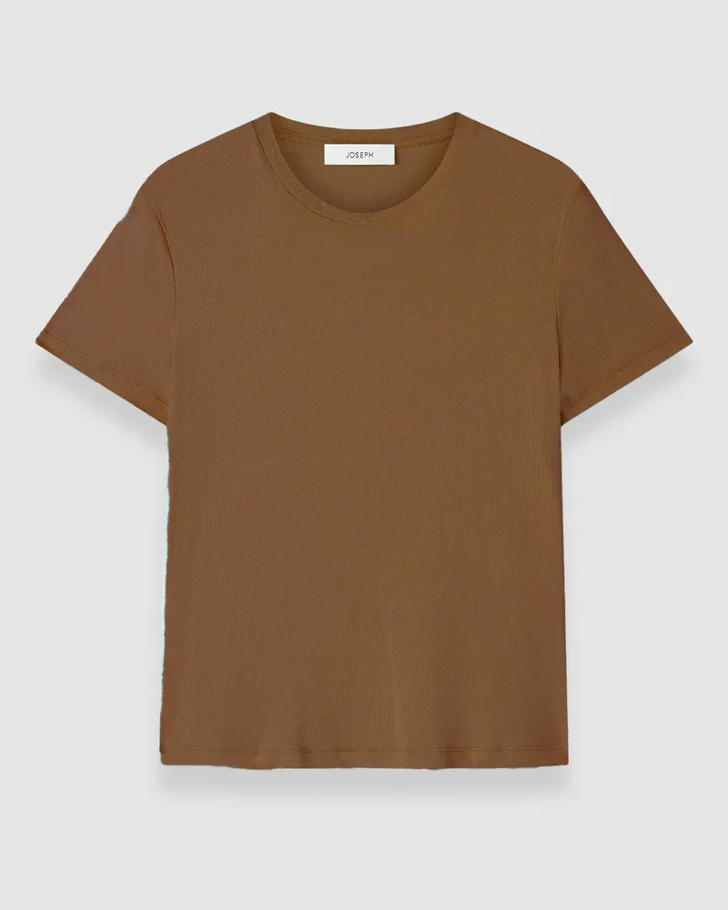 Joseph Livia Mercerised Cotton T-Shirt - XXS 