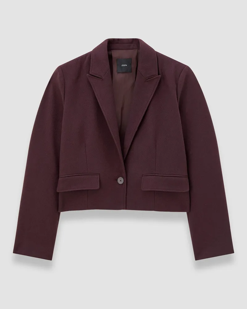 Joseph Elia Flannel Wool Jacket - 44 