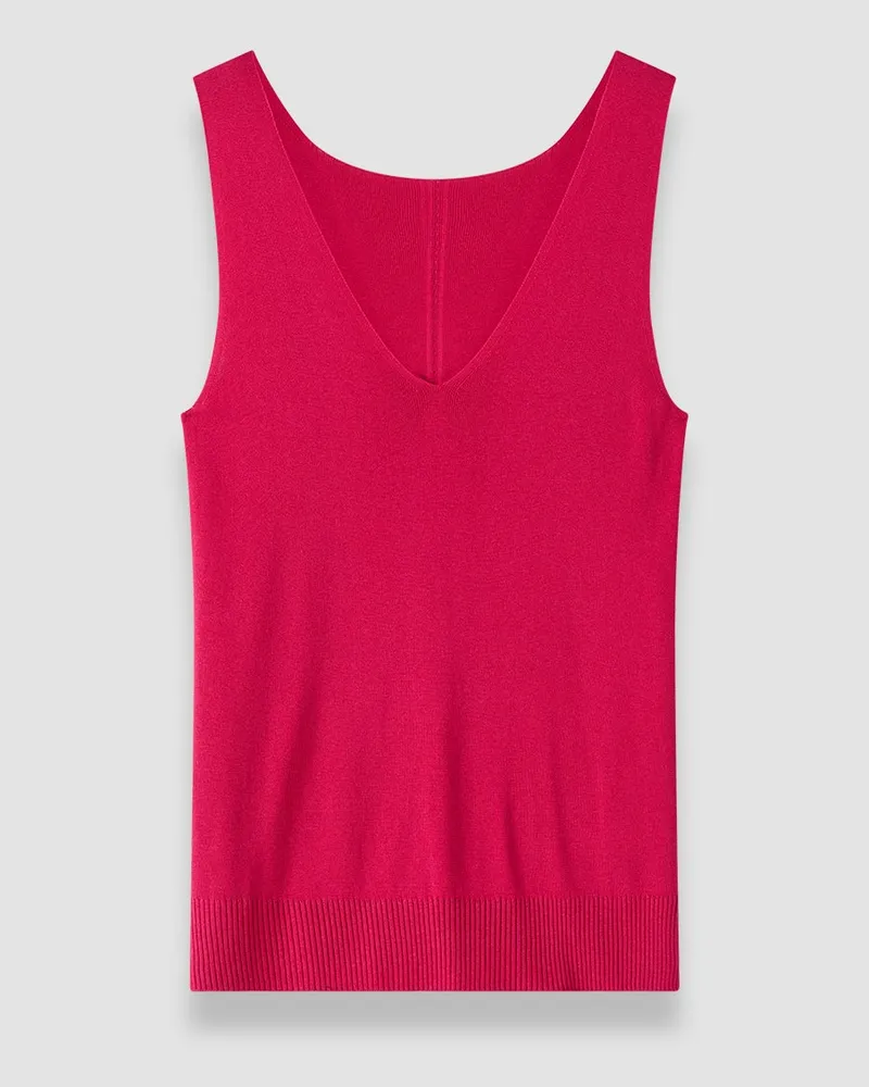 Joseph Tell Silk Knit Vest Top - XXS 