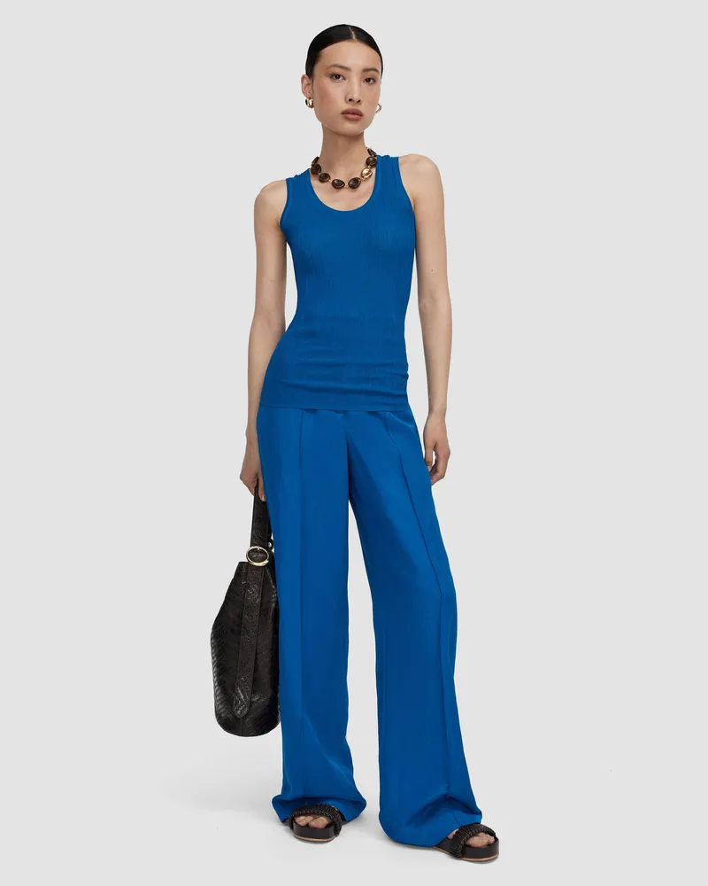 Joseph Bayt Crinkle Viscose Vest Top - XXS 
