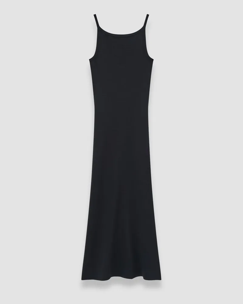 Joseph Viscose Knit Stretch Dress Black
