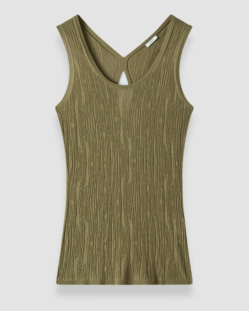 Joseph Bayt Crinkle Viscose Vest Top - XXS 