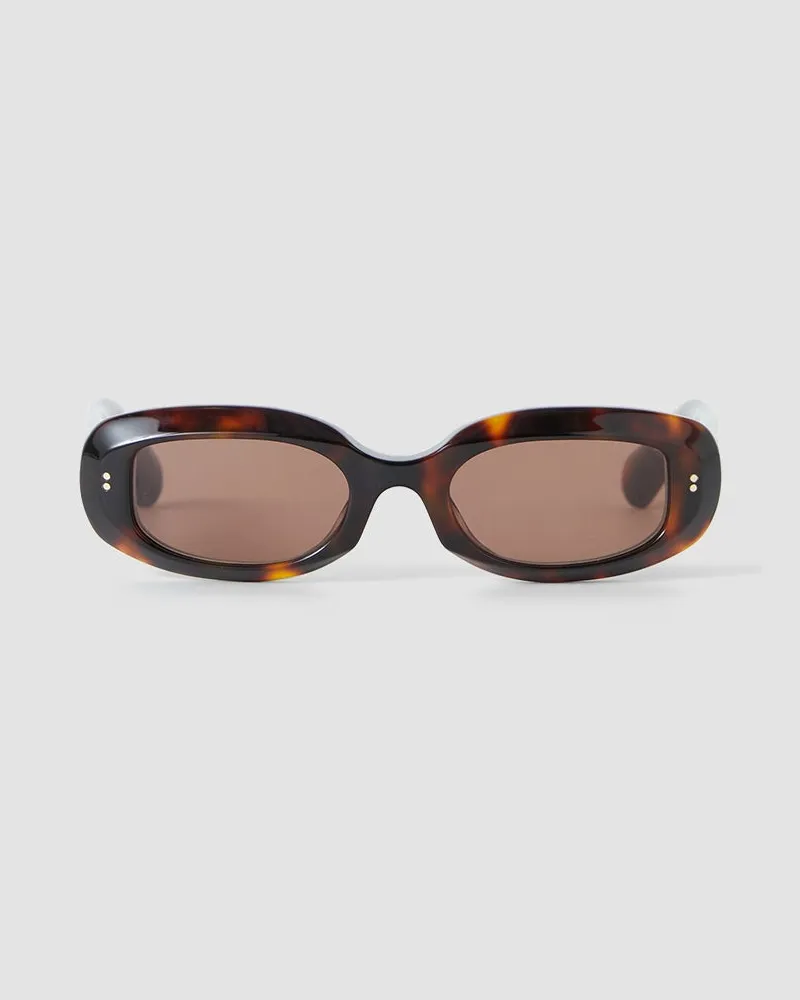 Joseph Bahia Oval Sunglasses - One Size 
