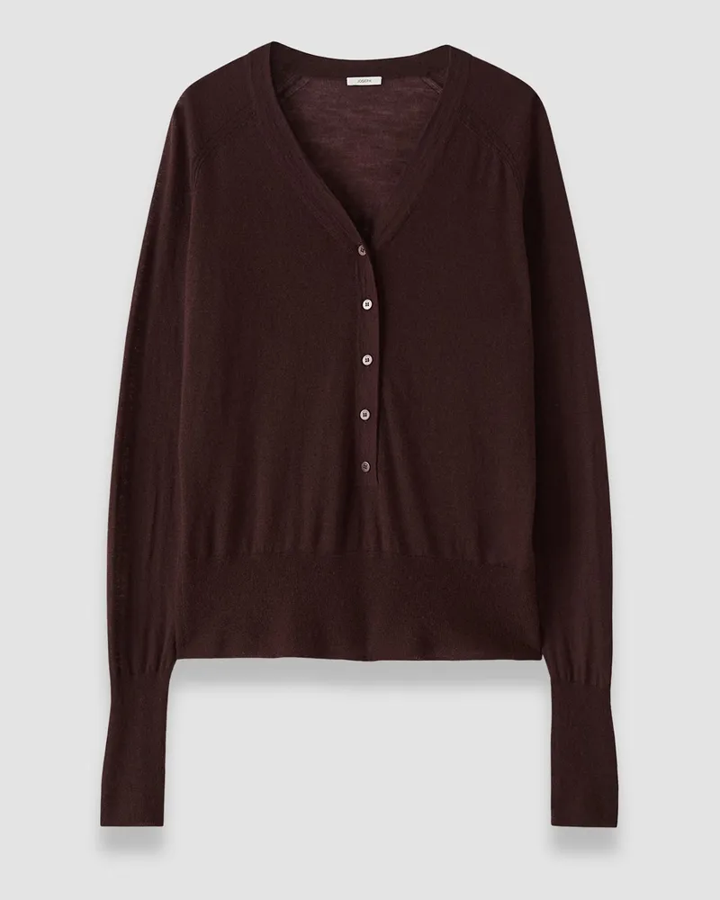 Joseph Reem Cashair Henley Top - XXS 