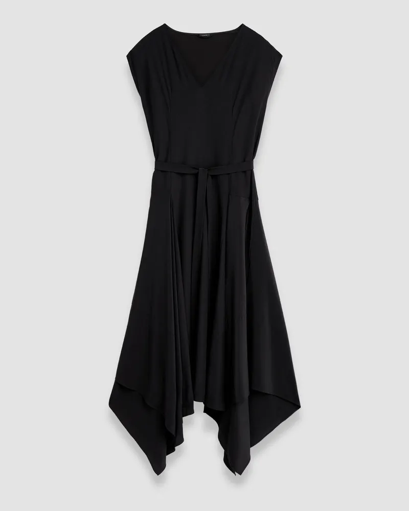 Joseph Silk Crepe de Chine Goodman Dress - Regular Black