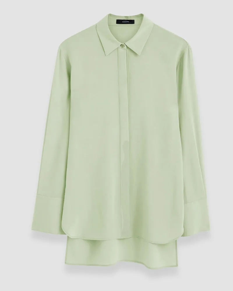 Joseph Bold Crepe de Soie Silk Blouse - 44 