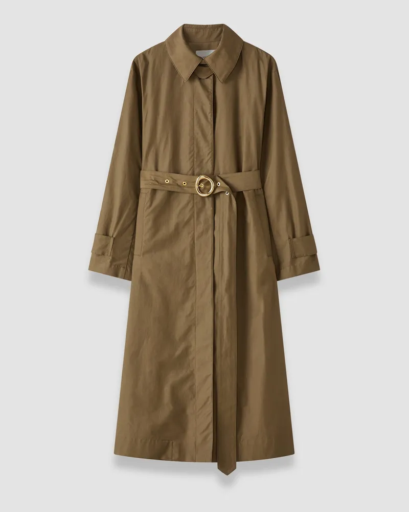 Joseph Tito Cotton Blend Trench Coat - 44 