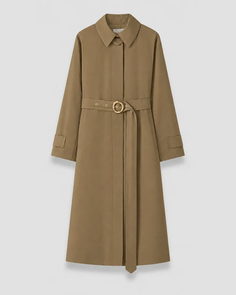 Joseph Tito Cotton Blend Trench Coat - 44 