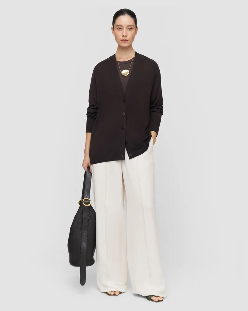 Joseph Gladi Silk Knit Cardigan - XXS 