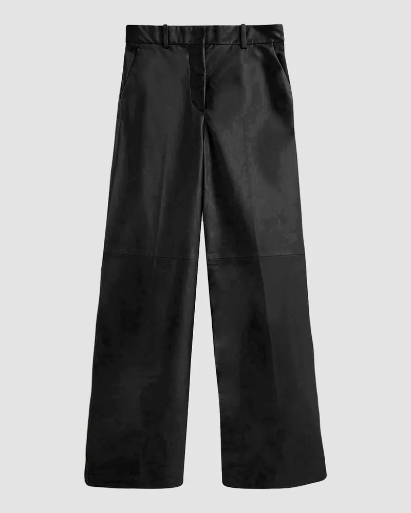 Joseph Alana Nappa Leather Trousers - 32 