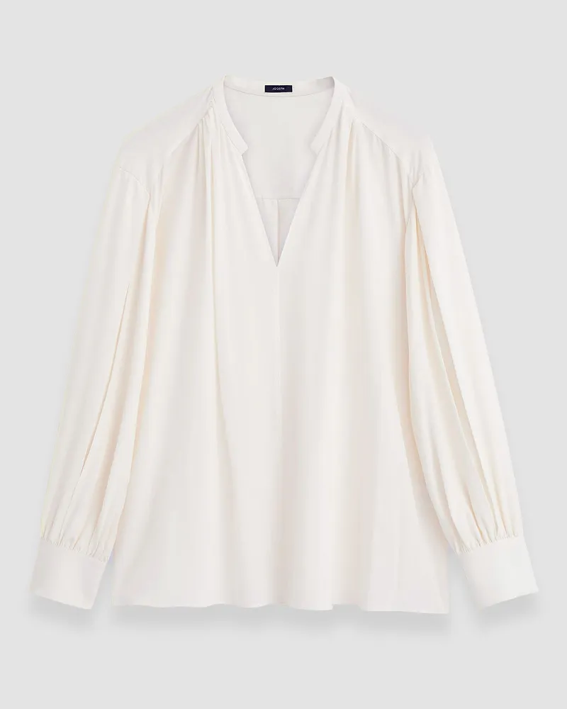 Joseph Silk Crepe de Chine Blondel Blouse - 44 