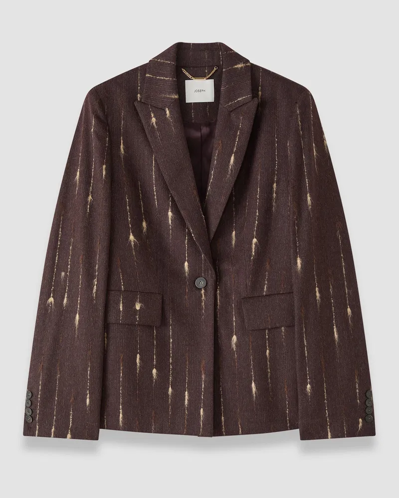 Joseph Pietro Slub Wool Jacket - 44 