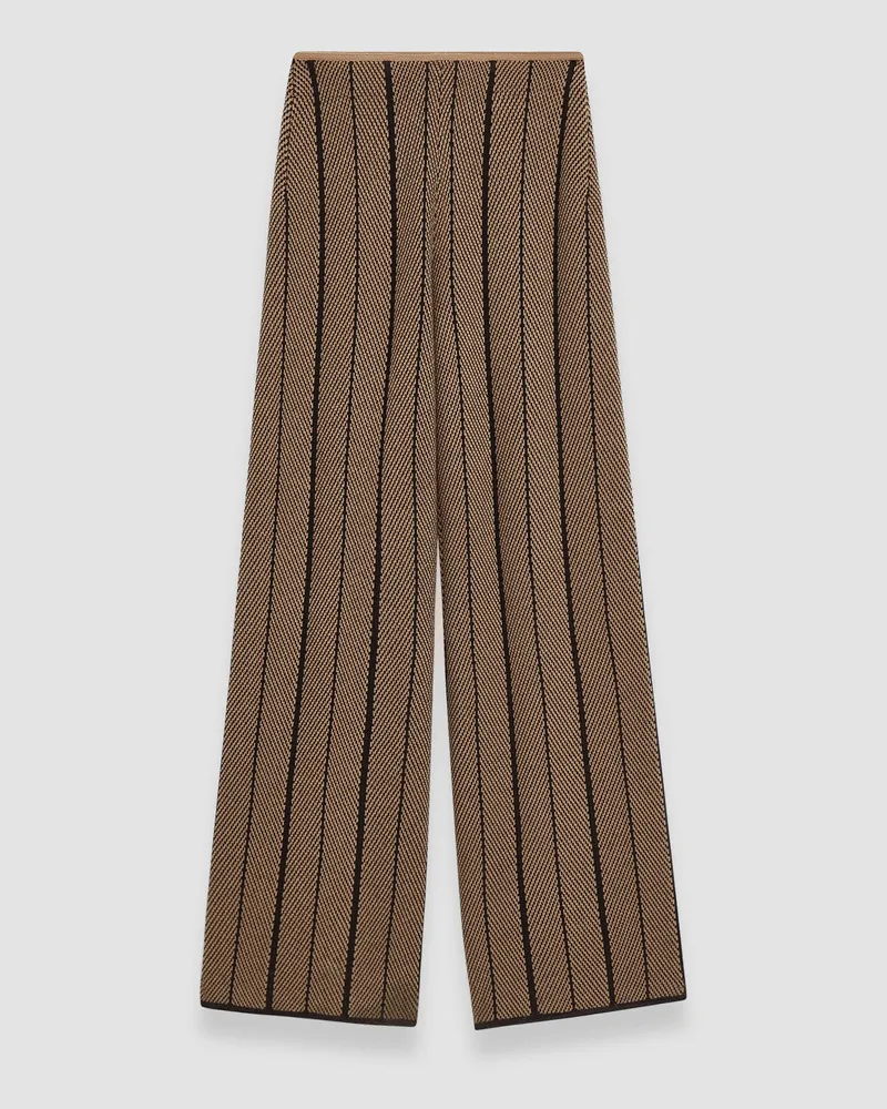 Joseph Chevron Jacquard Knitted Trousers - Regular / S 