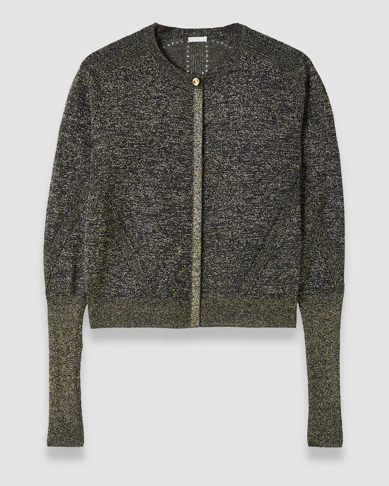 Joseph Tasse Lurex Knit Cardigan - XS 