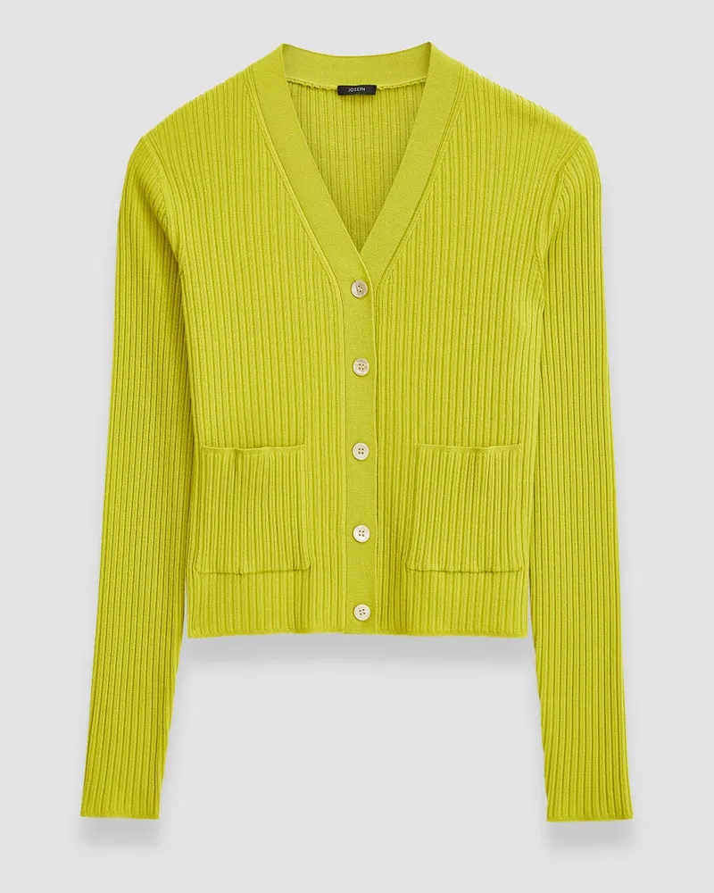 Joseph Merino Rib Cardigan - XS 