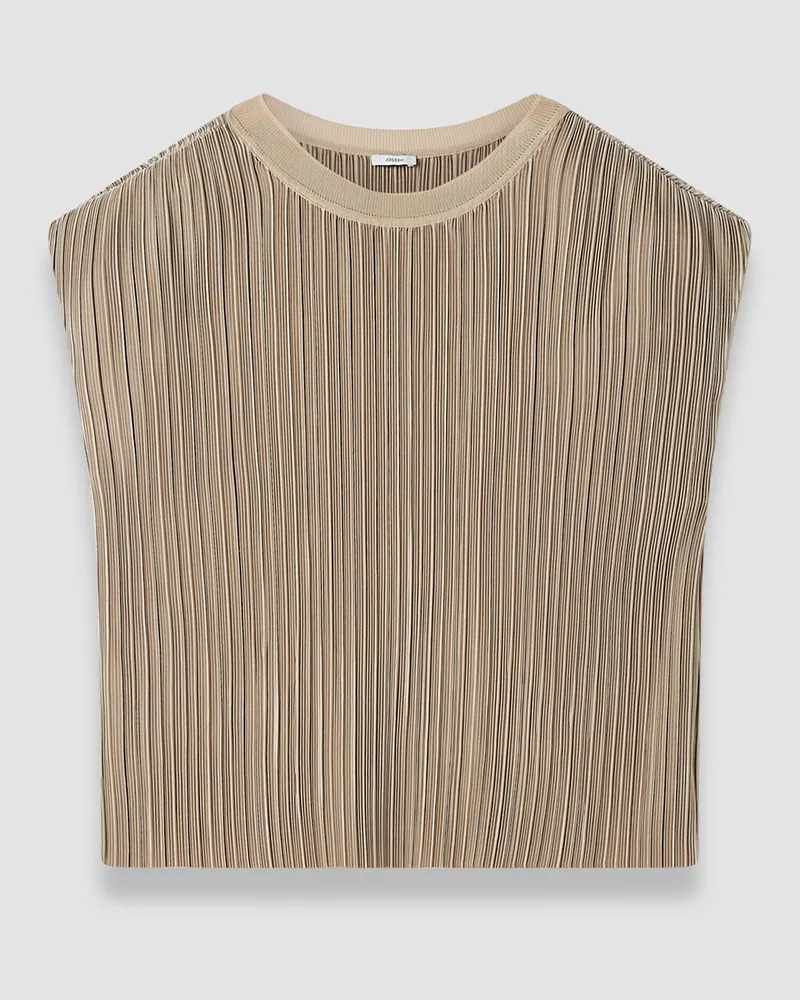 Joseph Cedre Pleated Satin Top - 48 