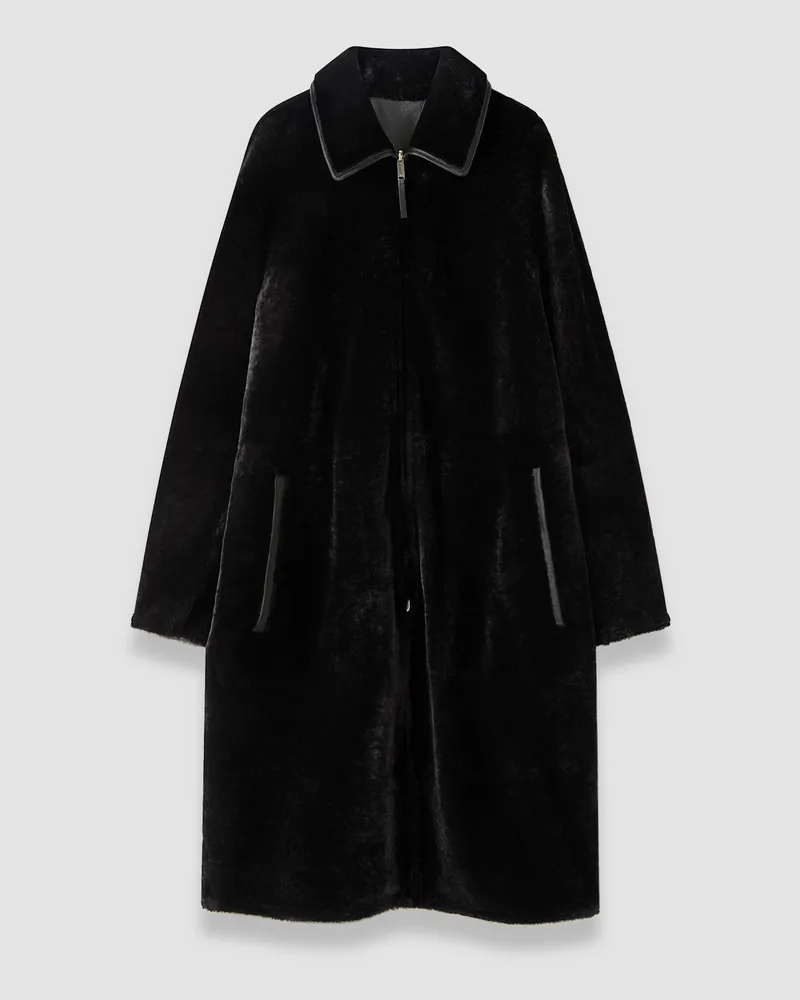 Joseph Caspian Soft Shearling Reversible Coat - 44 