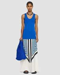 Joseph Viscose Ribbed Knitted Tank Top Ultra