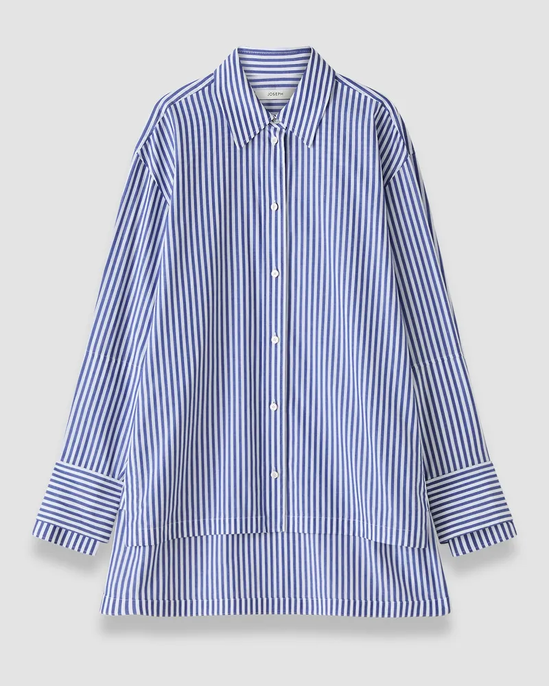 Joseph Theia Cotton Stripe Shirt - 44 