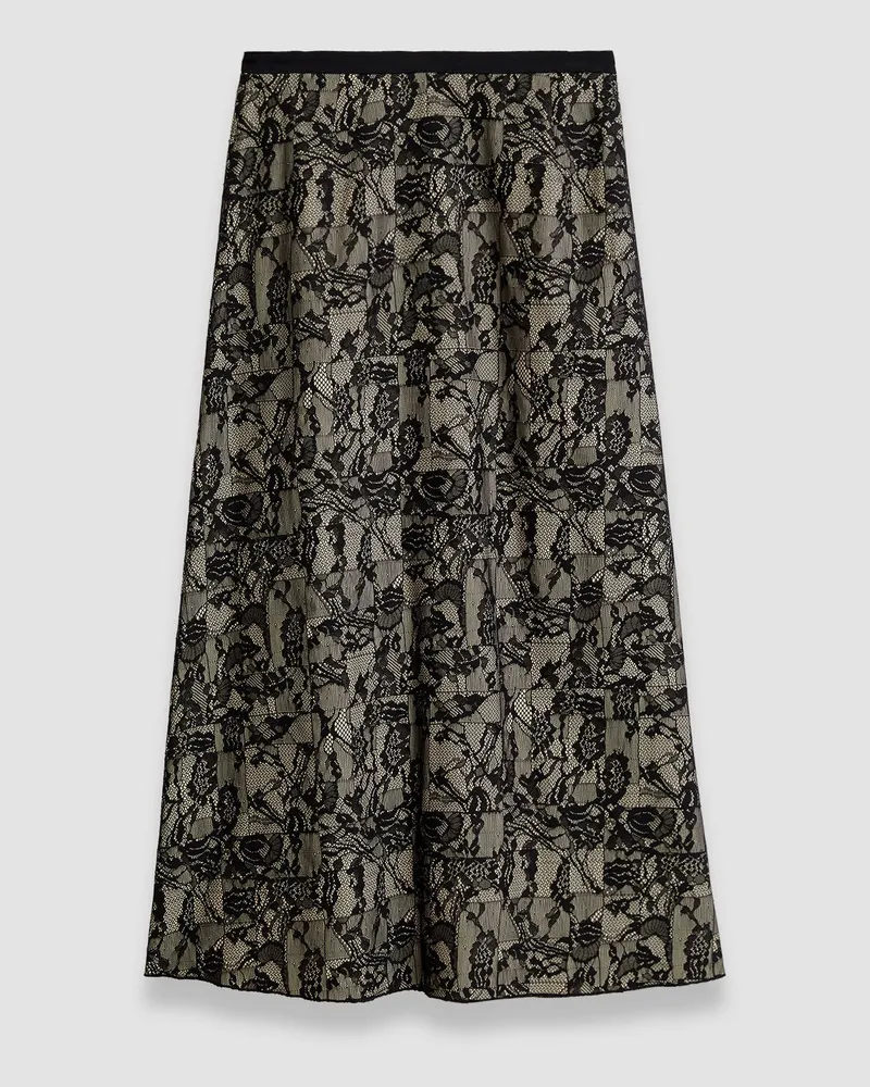 Joseph Patchwork Lace Skirt Multicolour