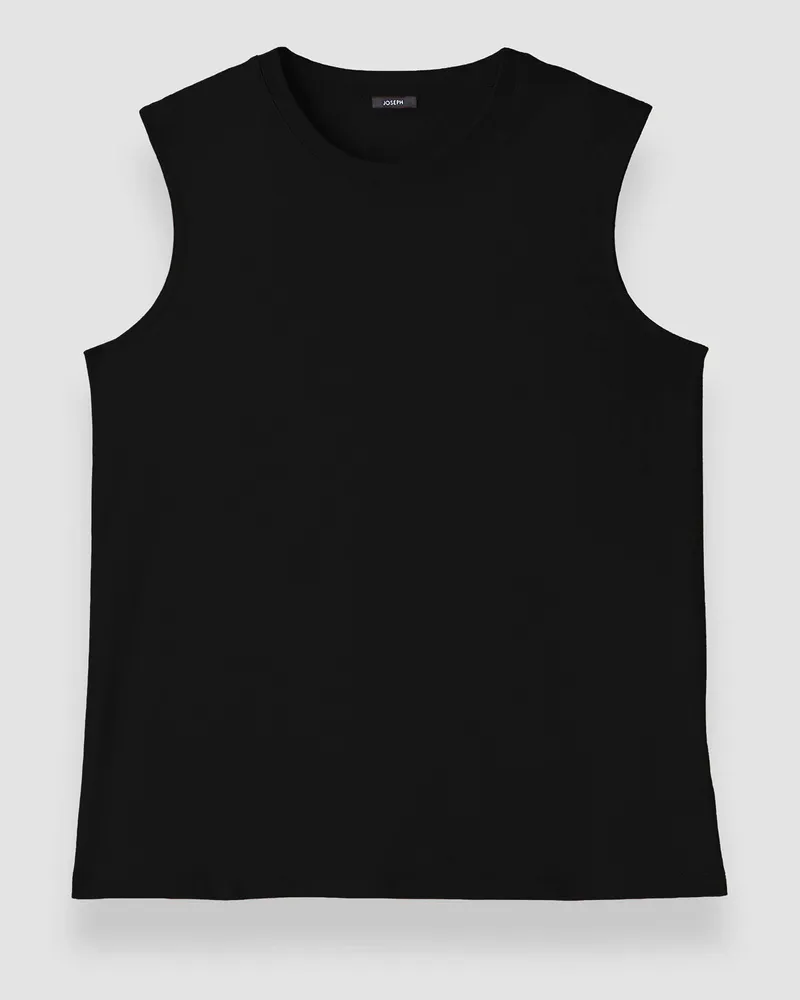 Joseph Cotton Silk Jersey Tank Top - S 
