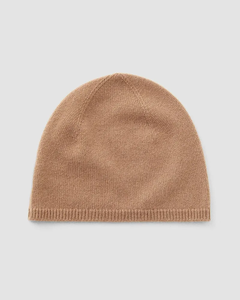 Joseph Light Pure Cashmere Hat Beige