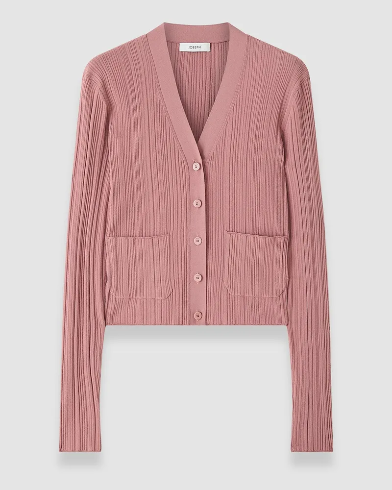 Joseph Sinai Plissé Knit Cardigan - XXS 