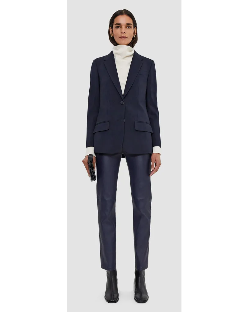 Joseph Tailoring Wool Stretch Jackie Jacket Navy