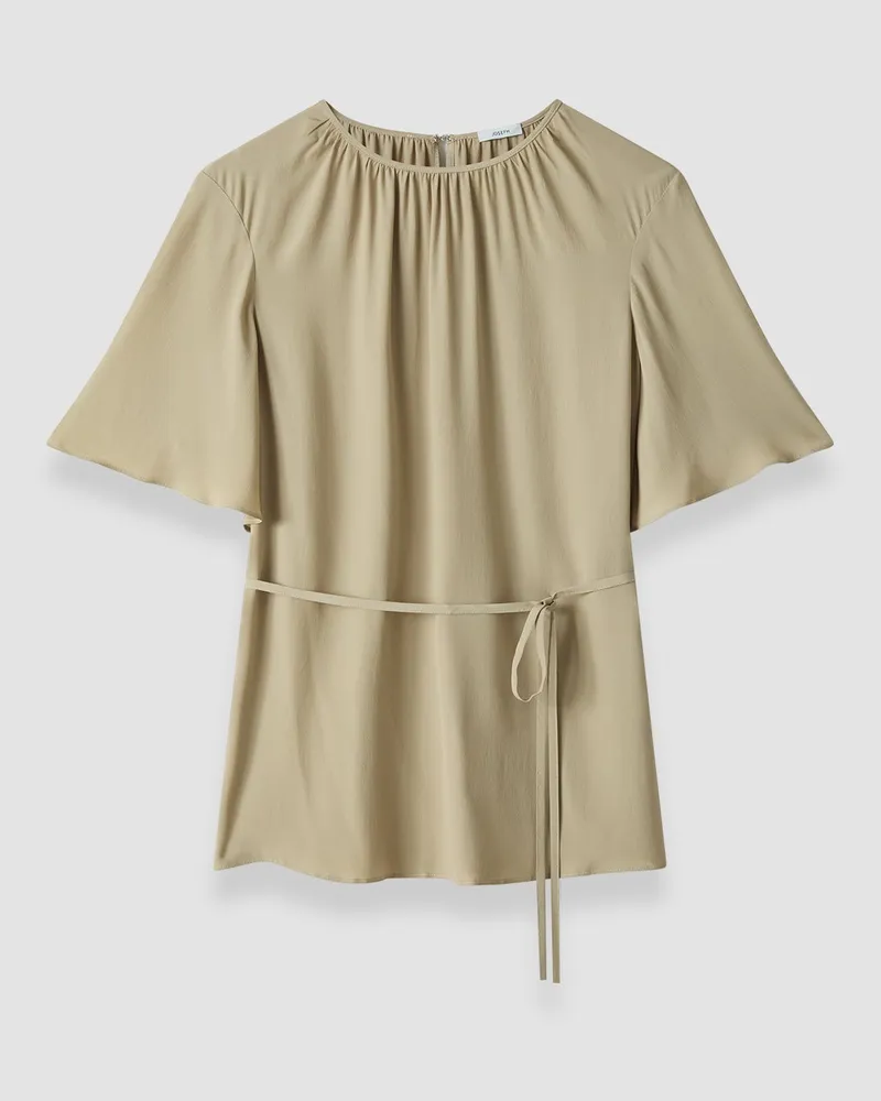 Joseph Libby Silk Blend Crepe Top - 42 