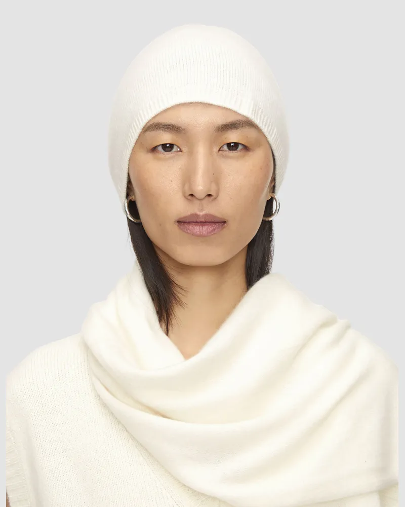 Joseph Light Pure Cashmere Hat White