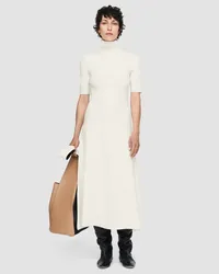 Joseph Silk Stretch Dress Ivory