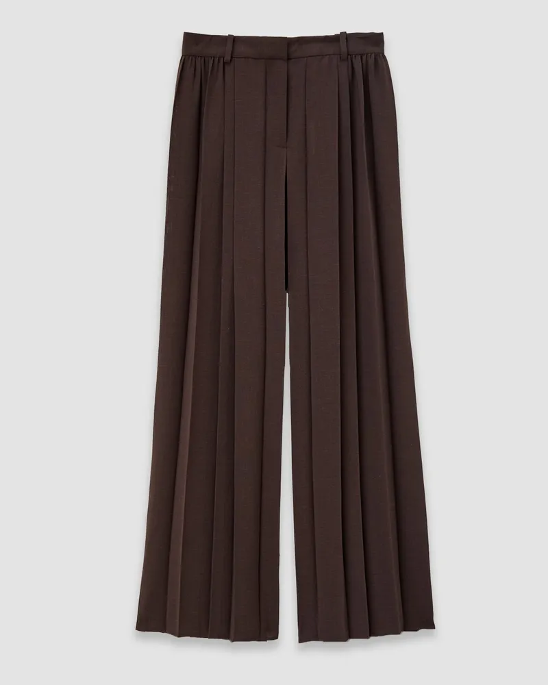 Joseph Tibre Airy Plissé Trousers - Shorter / 44 