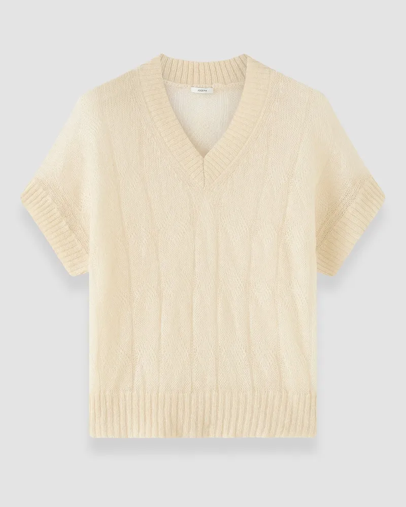Joseph Mar Mohair Silk Voile Top - XXS 