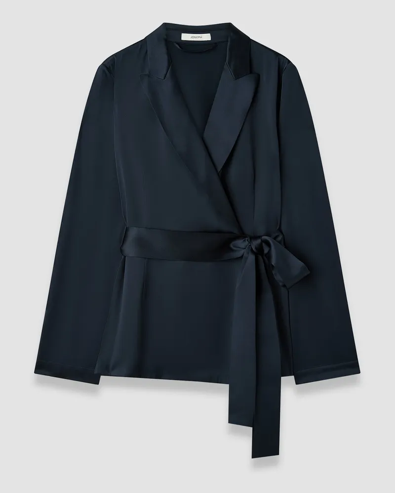 Joseph Archer Silk Satin Jacket - 48 