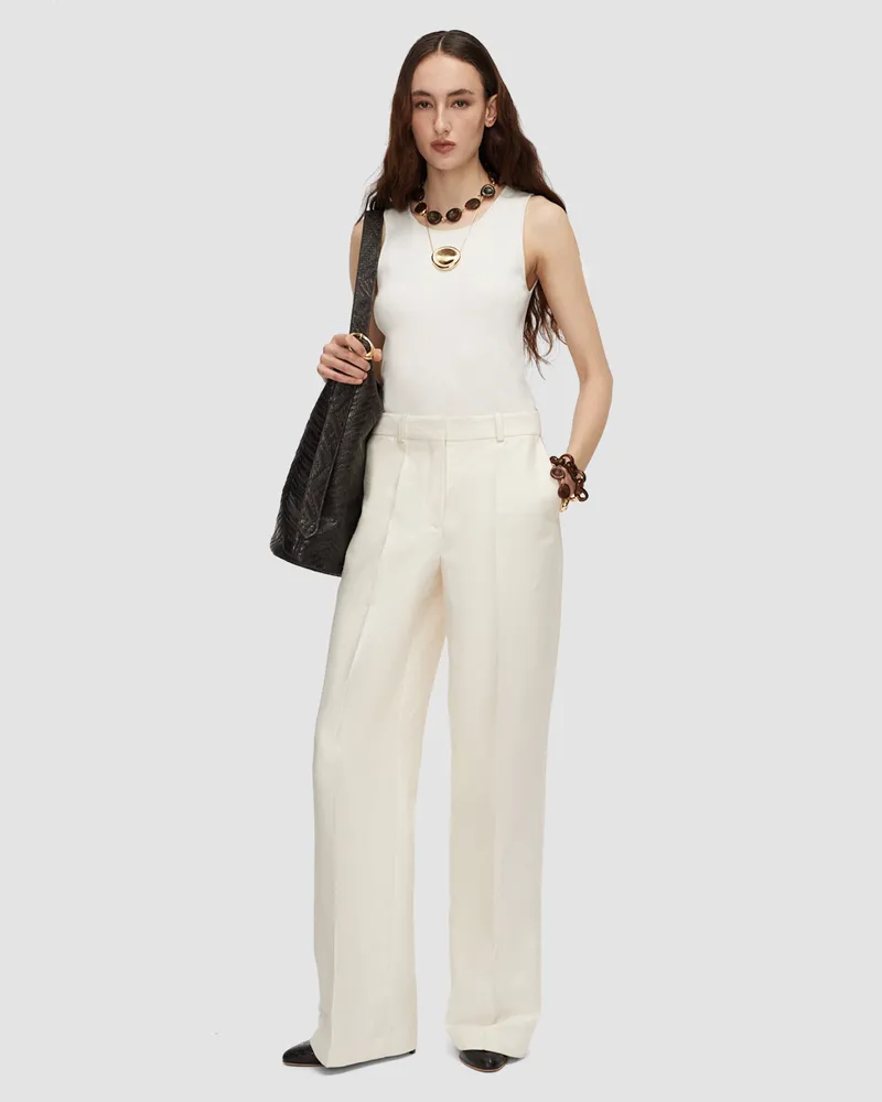 Joseph Mitae Cotton Silk Blend Trousers - Shorter / 44 