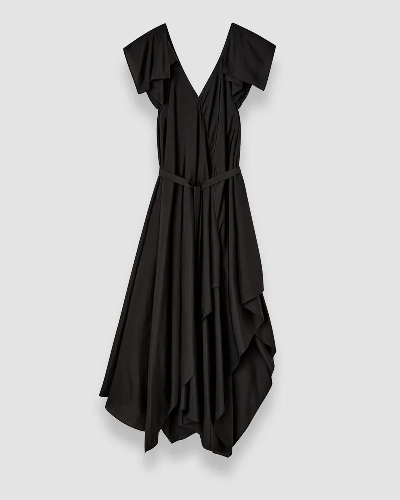 Joseph Plumet Habotai Silk Dress - Shorter Black