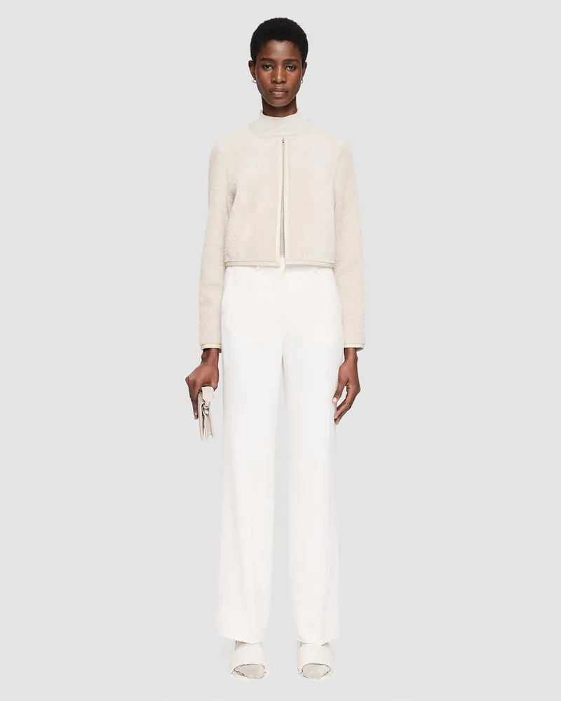 Joseph Maurice Embossed Shearling Jacket - 38 