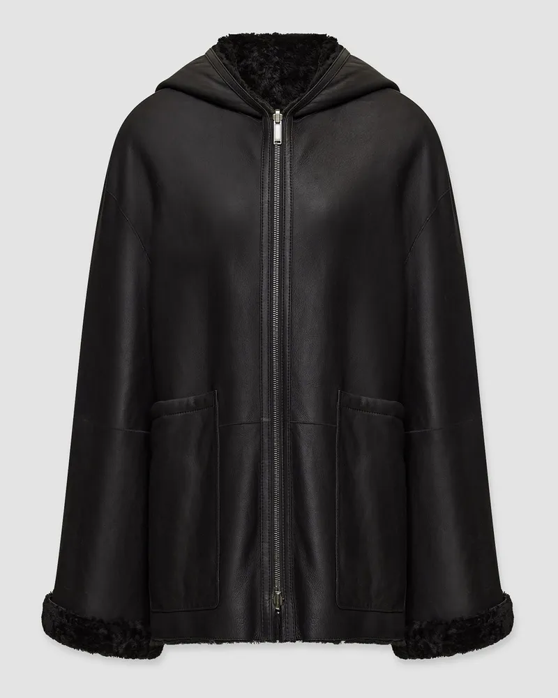 Joseph Cosser Reversible Shearling Coat - 34 