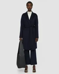 Joseph Double Face Cashmere Cenda Long Coat Navy