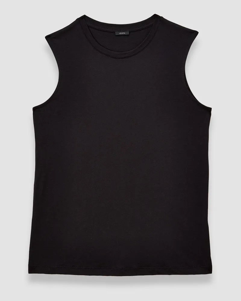 Joseph Cotton Silk Jersey Tank Top - XXS 
