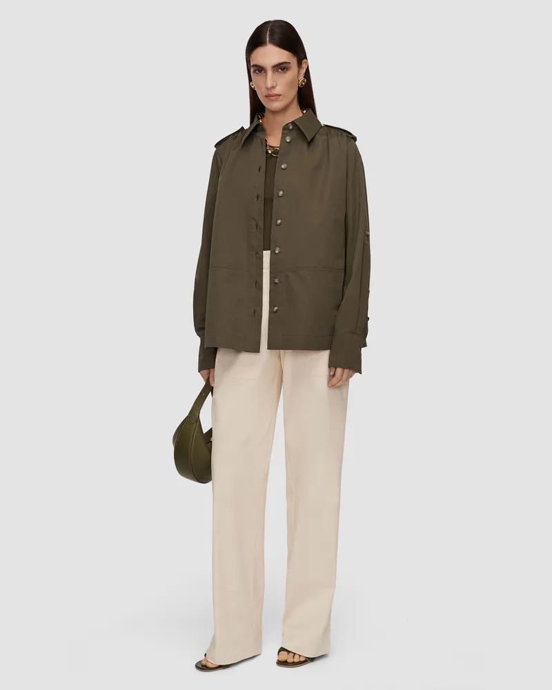 Joseph Mars Cotton Linen Shirt - 44 