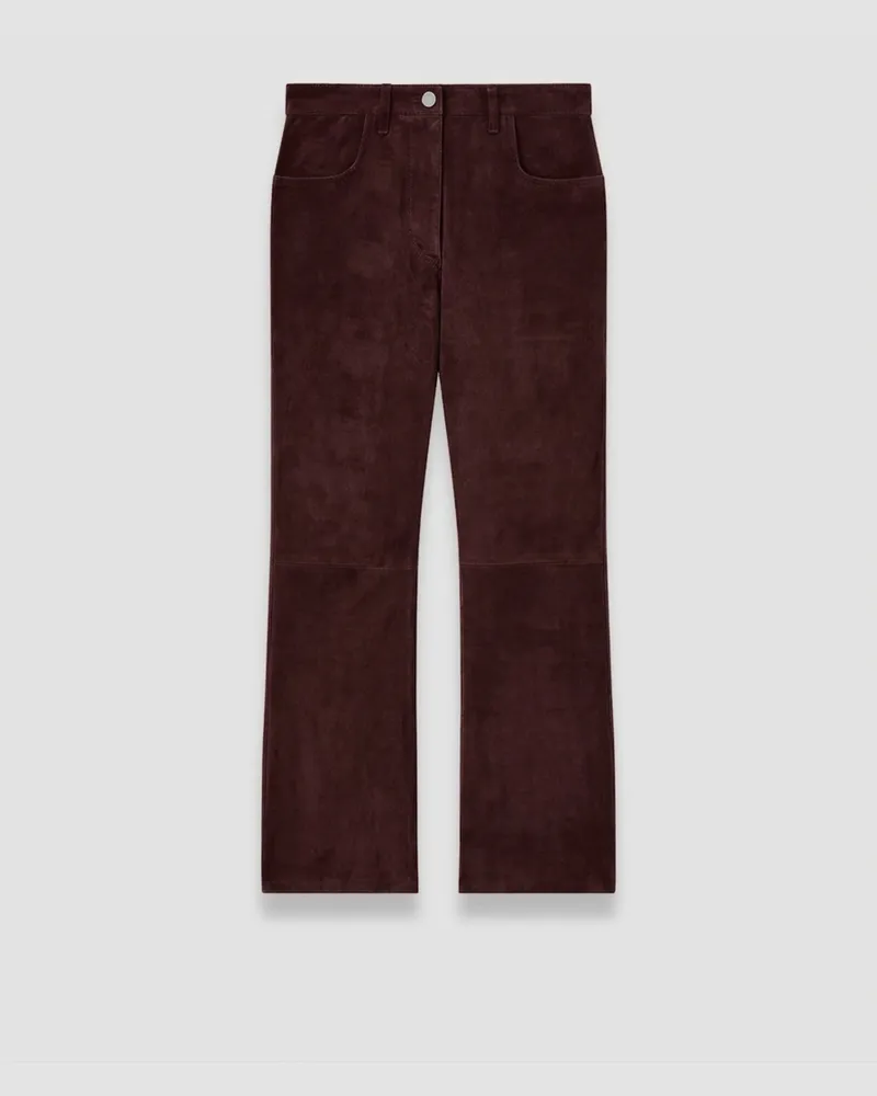 Joseph Duke Suede Stretch Trousers - 44 